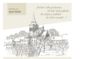 Read more about the article Ich hab nicht geschworen, ich hab‘ nicht geflucht – Gedichte von Karl Viohl